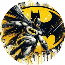 Jedlá oplátka Batman