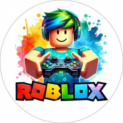 Jedlá oplátka Roblox 20 cm