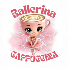 Jedlý papier Italian Brainrot - Cappuccina Ballerina