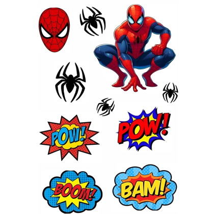 Jedlá oplátka Spiderman