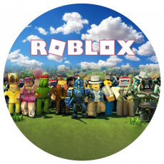 Jedlá oplátka Roblox 20 cm