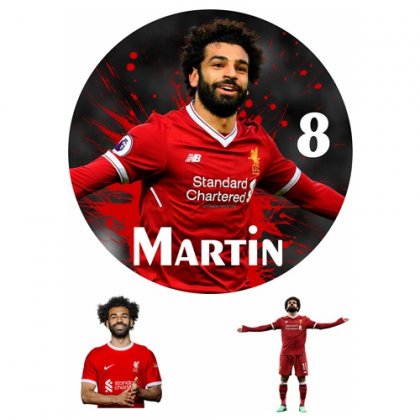 Jedlý obrázok Mohamed Salah s menom