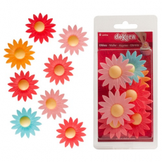 Cukrová dekorácia Margarétka 8 ks