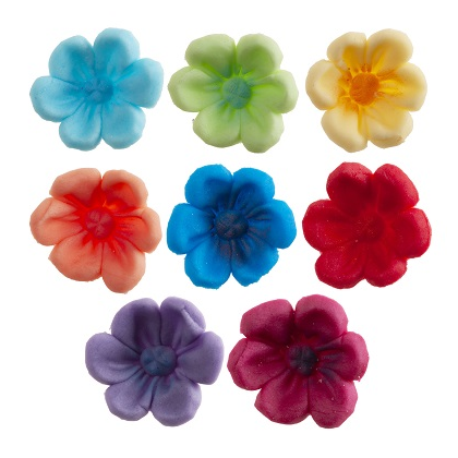 Cukrová dekorácia kvet 2,5 cm