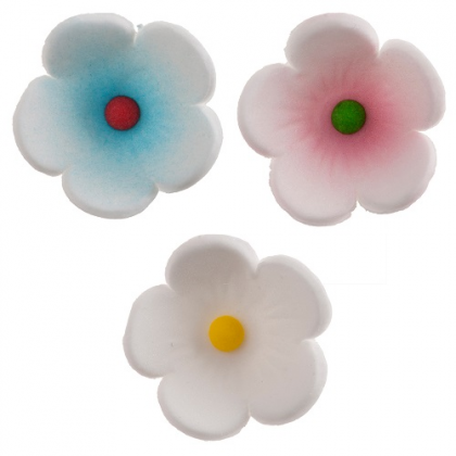 Cukrová dekorácia kvet 2,5 cm