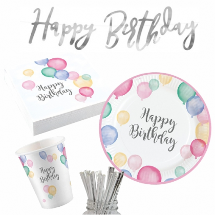 Set na párty Happy Birthday