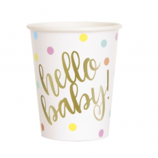 Poháre Hello baby