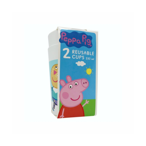 Plastové poháre Peppa Pig
