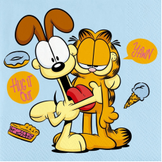 Servítky Garfield 20 ks