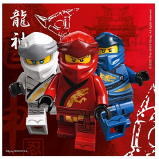 Servítky Lego Ninjago