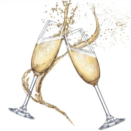 Servítky Šampanské