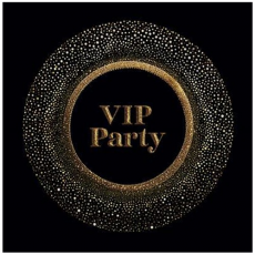 Servítky VIP párty