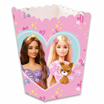 Krabička na popcorn Barbie