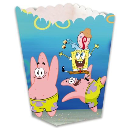 Krabička na popcorn Spongebob 12 ks