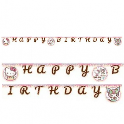 Banner Hello Kitty a Kuromi