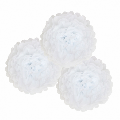 Pom pom biely brmbolec