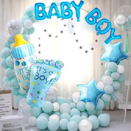 Balónová girlanda Baby boy