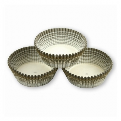 Papierové košíčky na muffiny zlaté 100 ks