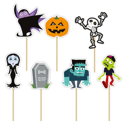 Dekorácia na tortu / muffiny Halloween