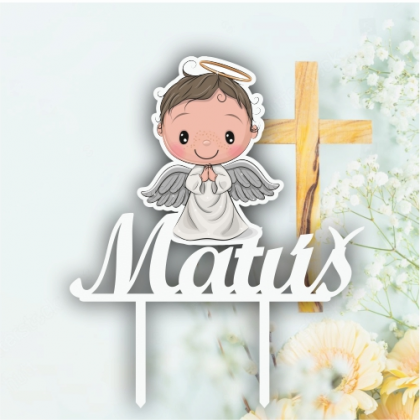 Tortový zápich Anjelik chlapec