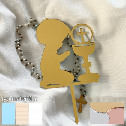 Tortový zápich 1. sv. príjímanie - birmovka chlapec