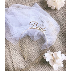 Čelenka Nevesta / Bride so závojom