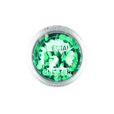 Konfety na telo tyrkys