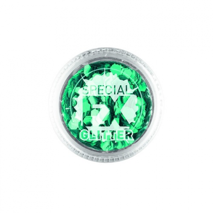 Konfety na telo tyrkys