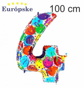 Čísla vzor balóny maxi