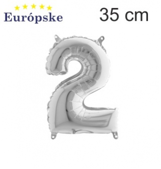 Strieborné čísla mini