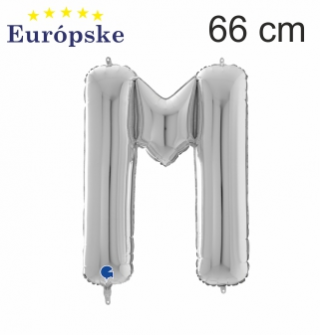 Strieborné písmena veľké