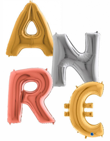 Betű léggömbök maxi 100 cm