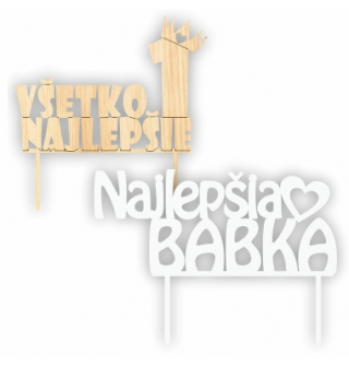 Tortový zápich Prianie